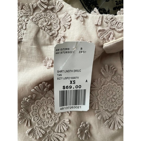 Twelve BY TWELVE Light Peach dress with Rosettes - Picture 6 of 9